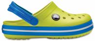 Crocband Clog Kids Tennis Ball Green / Ocean