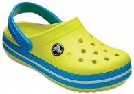 Crocband Clog Kids Tennis Ball Green / Ocean