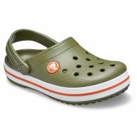 Crocband Clog Kids Army Green / Burnt Sienna