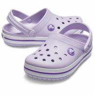 Crocband Clog Kids Lavender / Neon Purple