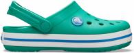 Crocband Clog Kids Deep Green / Prep Blue