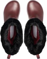 Womens Crocband Winter Boot Burgundy