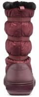 Womens Crocband Winter Boot Burgundy