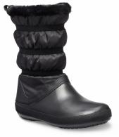 Womens Crocband Winter Boot black/black