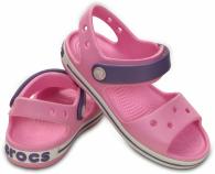 Crocband Sandal Kids Carnation / Blue Violet