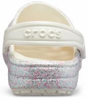 Classic Glitter Clog Kids Oyster