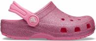 Classic Glitter Clog Kids Pink Lemonade