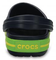 Crocband Clog Kids Navy / Volt Green