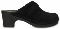 Crocs Sarah Suede Clog Black