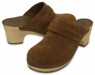 Crocs Sarah Suede Clog Hazelnut