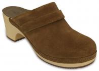 Crocs Sarah Suede Clog Hazelnut