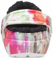 CROCS CLASSIC LINED TIE DYE GRAPHIC CLOG KIDS Black / Multi