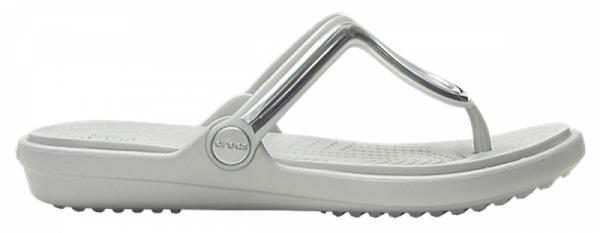 Crocs Sanrah MetalBlock Flat Flip W