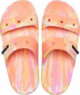 Crocs classic marbled sandal 207701 Papaya/Multi