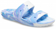 Crocs classic marbled sandal 207701 White/oxygen