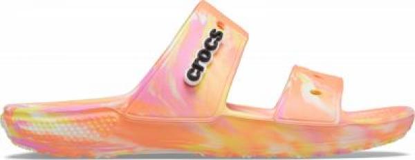 Crocs classic marbled sandal 207701