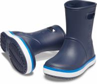 Kids Crocband Rain Boot Navy / Bright Cobalt