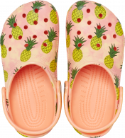 Classic Pool Party Clog Kids  Papaya