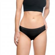 BAMBOO BASIC SEAMLESS HIP SLIP CHLOE 3-pack Black