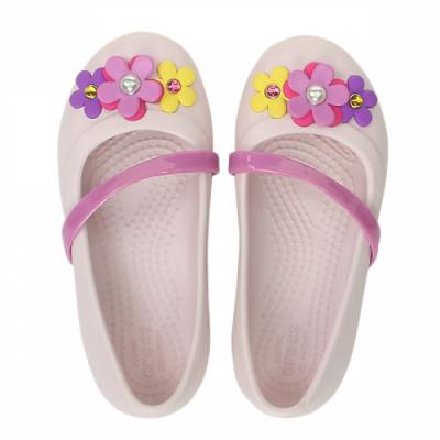 Kids Crocs Lina Charm Flat