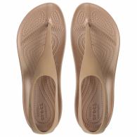 Women’s Crocs Serena Flip Bronze / Bronze