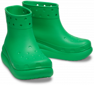 CROCS CLASSIC CRUSH RAIN BOOT Grass Green