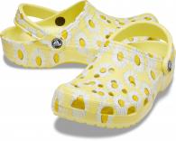 Crocs Classic Vacay Vibes Clog Yellow Daisy