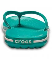 Crocband Flip Tropical Teal / White