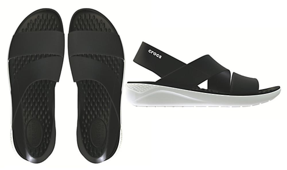 Crocs Womens Lite Ride Stretch Sandal , Color: Navy/White, Size: 36/37 EU :  Buy Online at Best Price in KSA - Souq is now Amazon.sa: Fashion