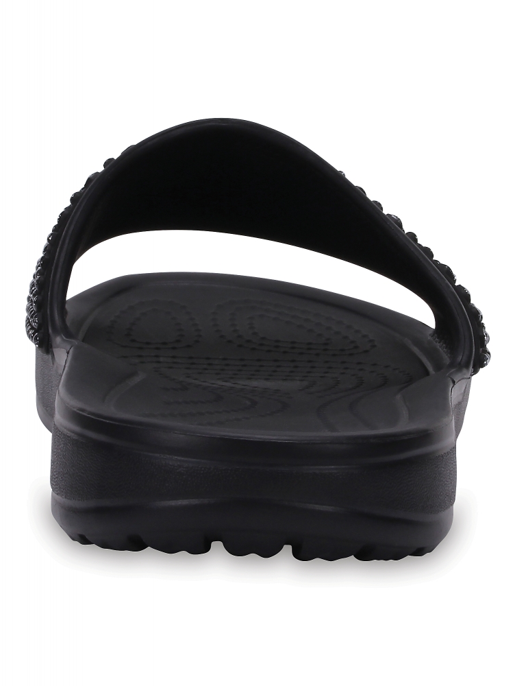 women's crocs sloane embellished slides