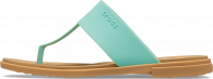 Womens Crocs Tulum Flip Jade Stone