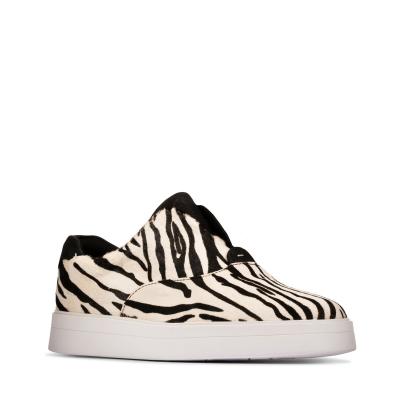 CLARKS Hero Step. Zebra Print