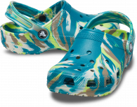 Kids Classic Marbled Clog Limeade/Multi