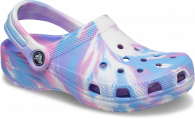Kids Classic Marbled Clog White/Pink 