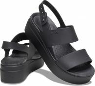 Women’s Crocs Brooklyn Low Wedge Black / Black