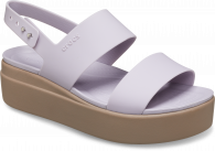 Women’s Crocs Brooklyn Low Wedge Mauve/Mist/Mushroom