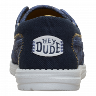 Wally Cru Washed Palm Navy Blazer / Multi