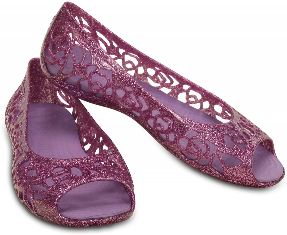 Crocs isabella glitter flat Clearance