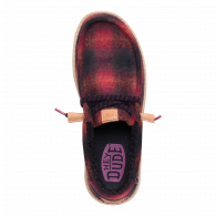 Wally Cozy Plaid  Red Plaid/Black