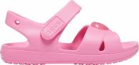  Crocs Classic Cross Strap Sandal Pink Lemonade