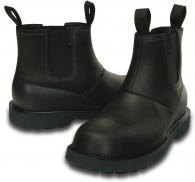 Crocs Mens Breck Boot Black / Black