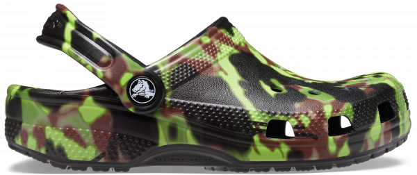 Crocs Classic Spray Camo Clog Kids T