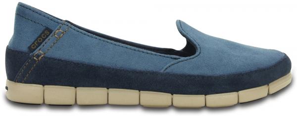 Crocs Stretch Sole Suede Skimmer