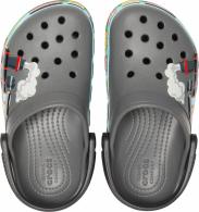 Kids’ Crocs Fun Lab Train Band Clog Slate Grey