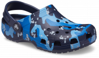 CROCS CLASSIC CAMO KIDS CLOG 207594 Navy / Multi