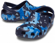 CROCS CLASSIC CAMO KIDS CLOG 207594 Navy / Multi