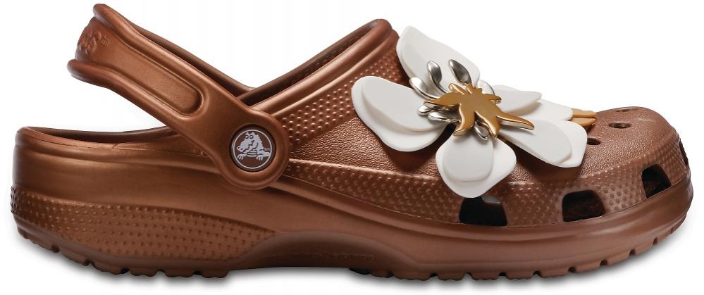 Classic botanical floral clog Clearance