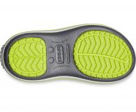 Kids Crocband™ Winter Boot Slate Grey / Lime Punch