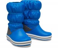 Kids Crocband™ Winter Boot Bright Cobalt / Light Grey