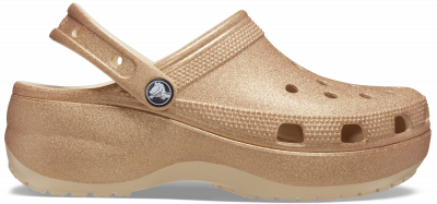 CROCS CLASSIC PLATFORM GLITTER CLOG W